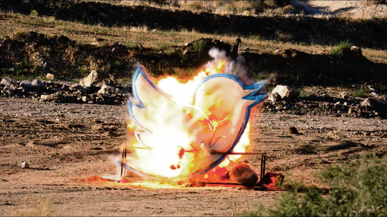 Twitter Bird Explosion - DitchIt