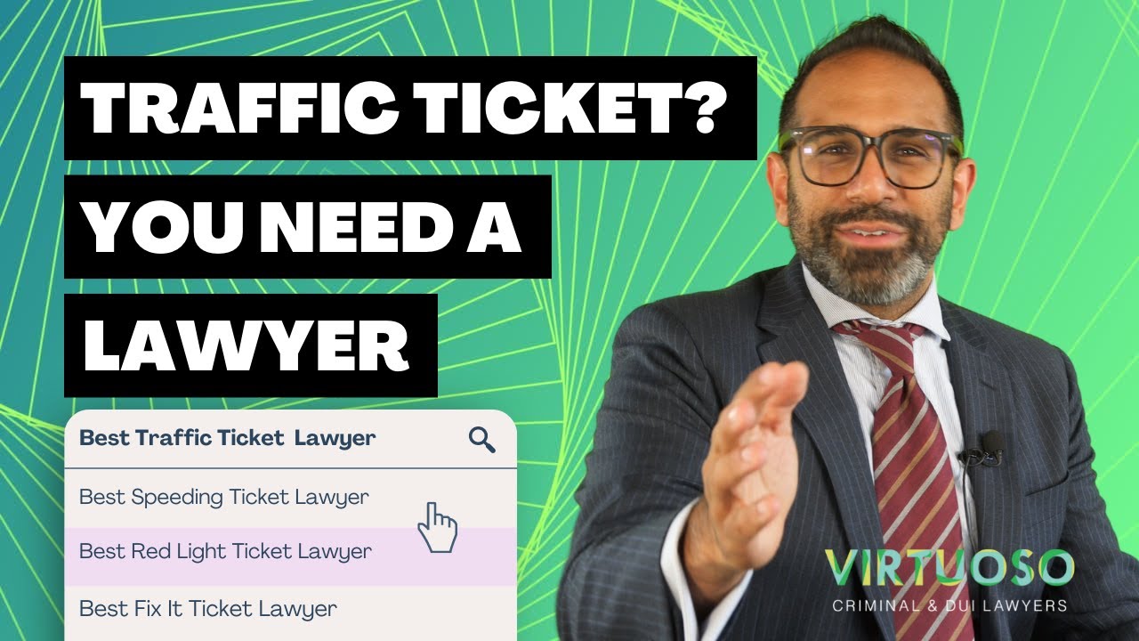 Traffic Ticket in California? Here's Why You Need a Lawyer