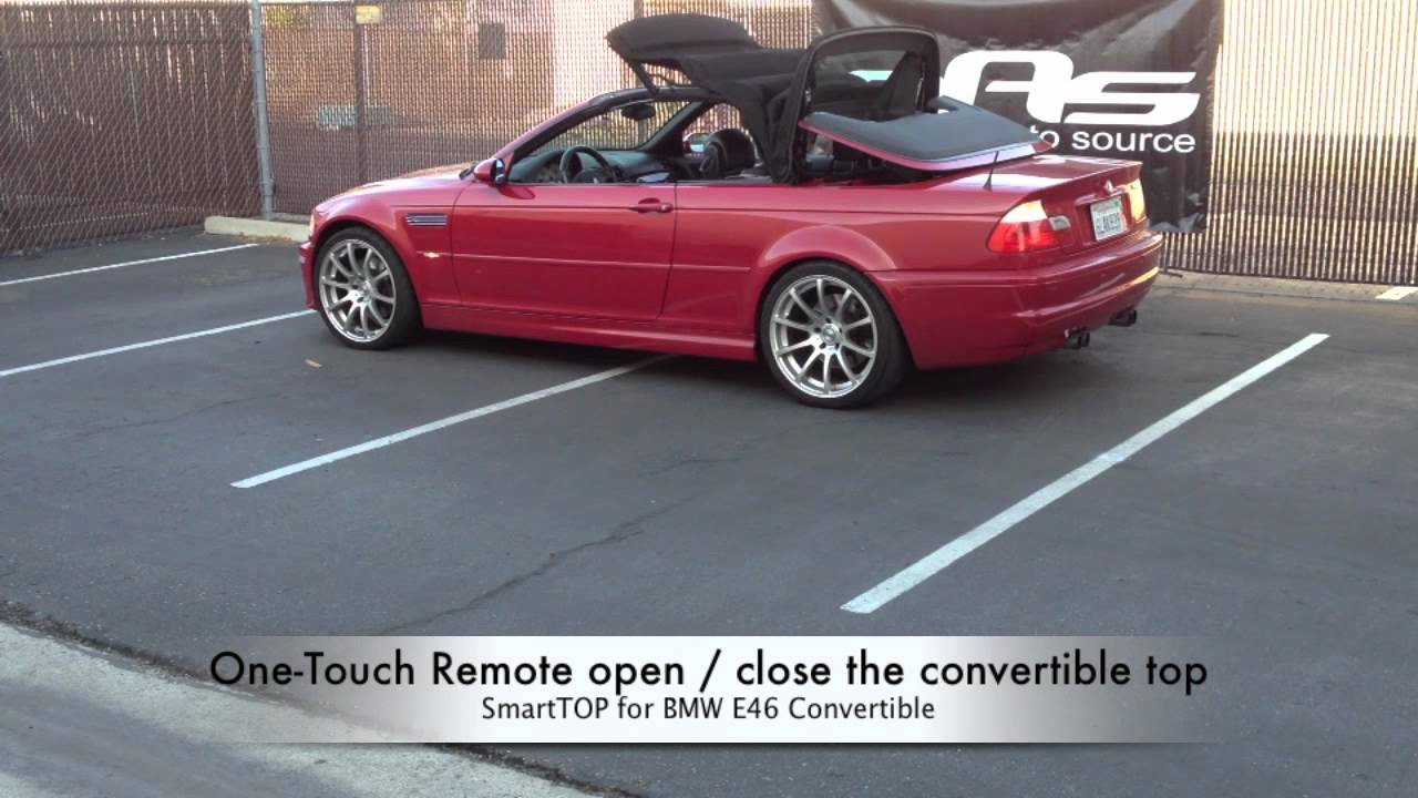 mods4cars SmartTOP for BMW 3 Series Convertible (E46) - operate the top by remote & while driving