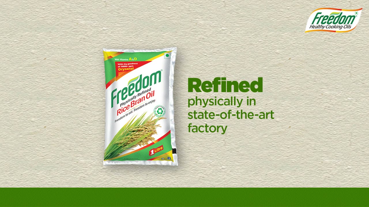 Making of Rice Bran Oil - A Freedom Illustration