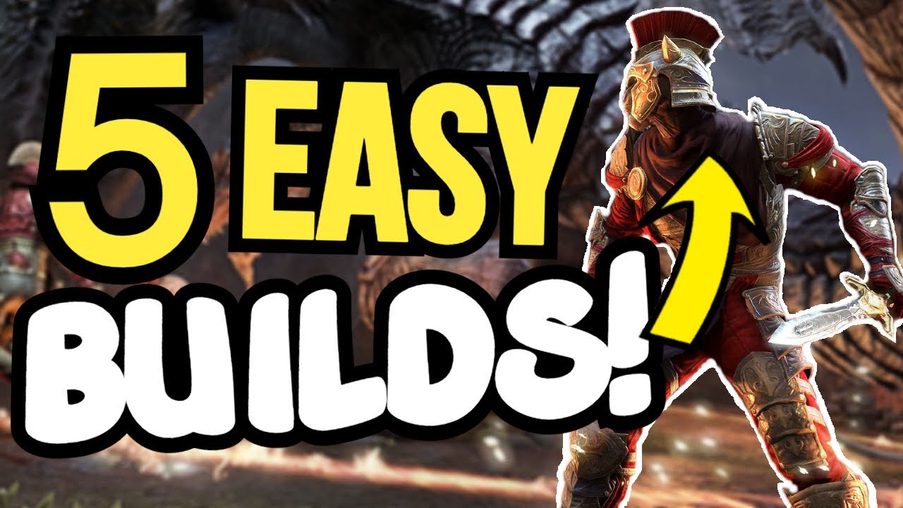 TOP 5 EASY Builds For ESO! 🏆 The Elder Scrolls Online BEST Builds For Beginners!