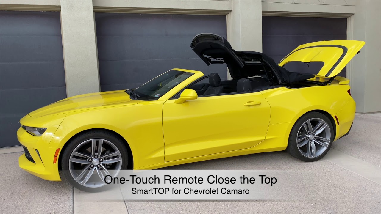 mods4cars SmartTOP for Chevrolet Camaro Convertible - One-Touch open / close / Remote / Keyless Top