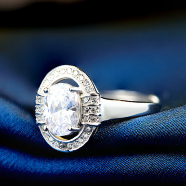 Find a sparkle sterling silver ring