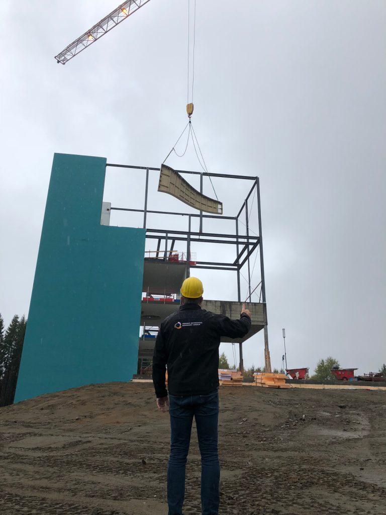 Indoor Skydiving Germany Group started installation of new wind tunnel at the Modern Activity Center in Oslo