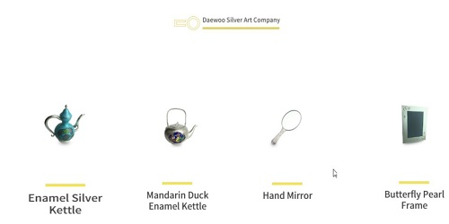 High quality silverware Products manufacturer in Korea-Daewoo Silver Art