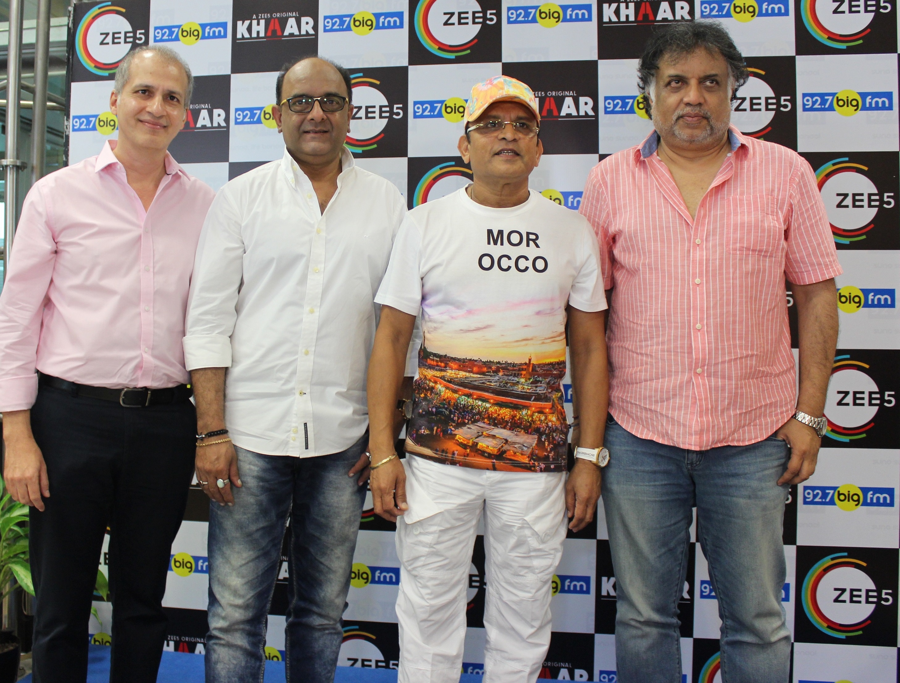 Khaar star cast and director Suhail Tutari visit BIG FM studio