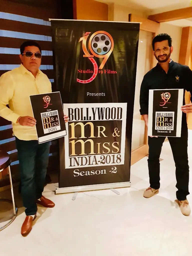 Bollywood actor Sharman Joshi & Yash Alahwat announce the finale date of  Second Season of Bollywood Mr. and Miss India 2018