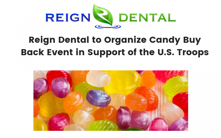 Shoreline Dentist Reign Dental to Organize Candy Buy Back Event in Support of the U.S. Troops