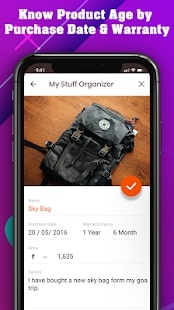 Breaking News: Now Organize Your Stuff by Using “My Stuff Organizer App”