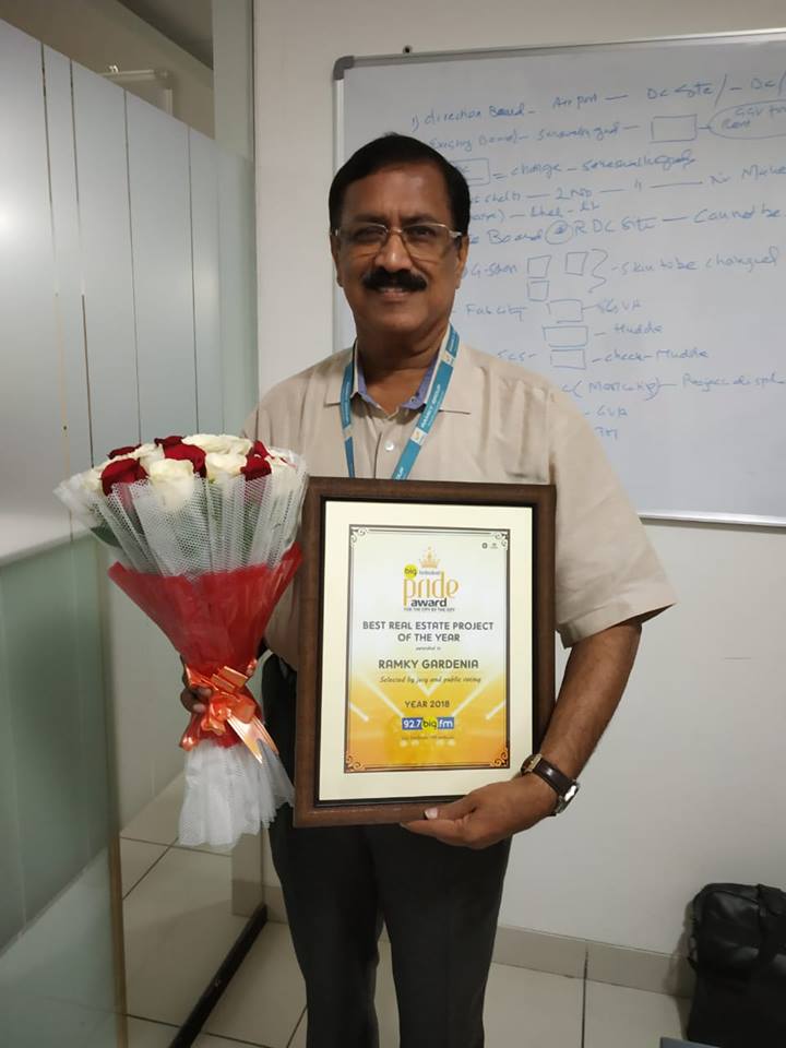 Ramky Gardenia Grove Villas wins 92.7 BIG FM Big City Pride Awards