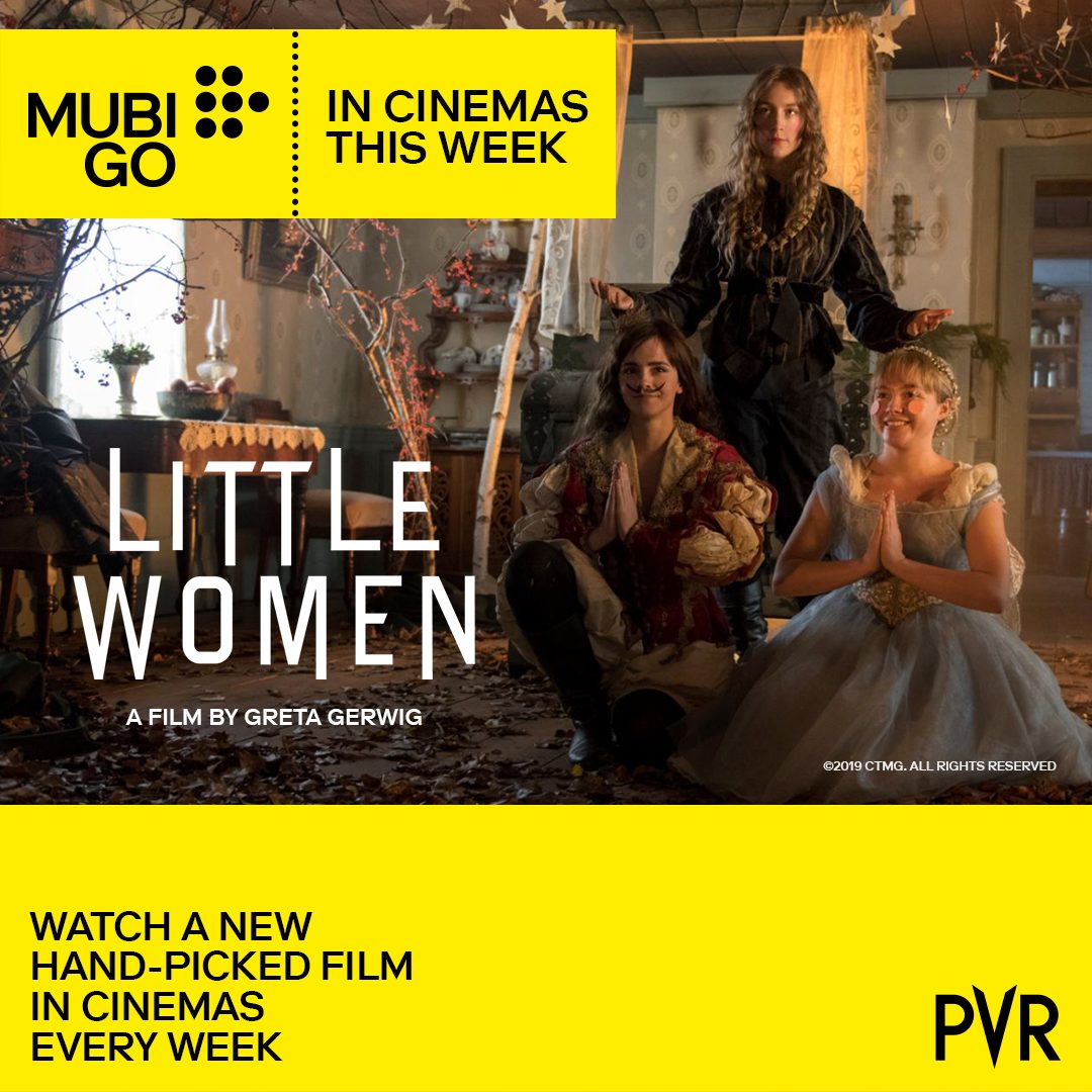 Watch the Oscar nominated LITTLE WOMEN this week with curated streaming service MUBI!