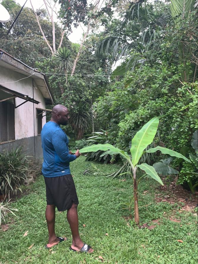 Stranded in Africa during COVID-19 pandemic, American Rashad McCrorey says he is better off staying put.