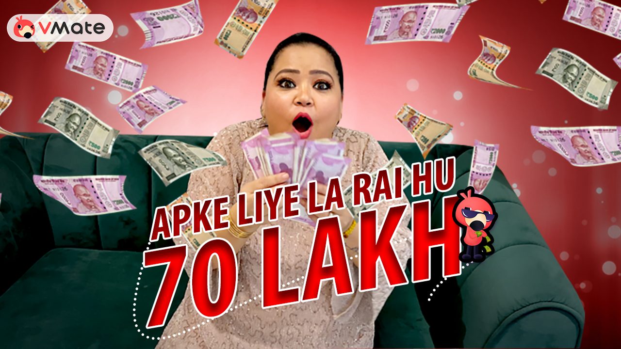 Nandita Srivastava touches Bharti’s heart to bag Rs 5 lakh bumper prize in VMate’s #GharBaitheBanoLakhpati campaign