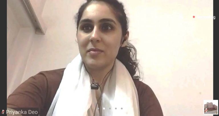 “India a progressive Society under PM Modi’s Leadership” said Tennis player Ms. Priyanka Deo, Producer and Anchor, New India Junction, INDIA at IIF Webinar on 10th June,2020