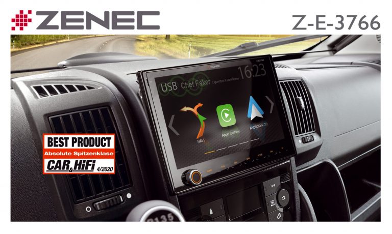 Best Product – ZENEC Z-E3766 Sat Nav for Fiat Ducato