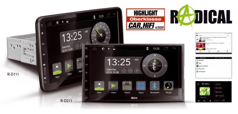 Tested convincingly – RADICAL”s Infotainers R-D111 and R-D211
