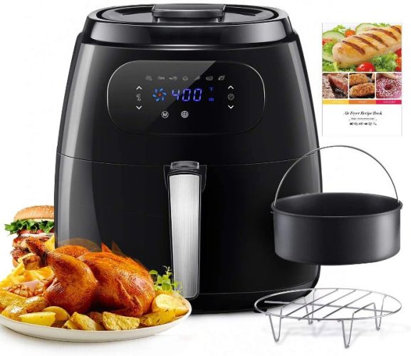 Hot Air Fryer For Low Fat Frying