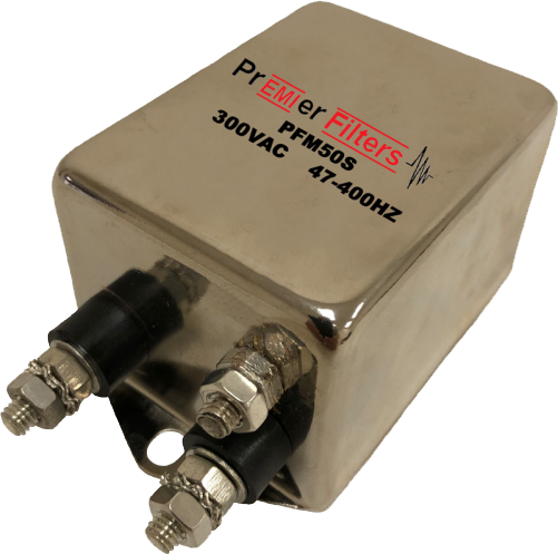 Premier Filters Introduces High-Performance, Single Phase Mil-COTS Power Line Filter Family