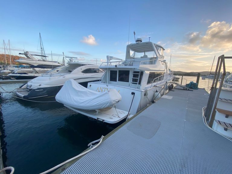 Harbor Shoppers Introducing It’s New Motor Yacht Listing “1987  (Refitted 2019) Vantare CTF Marine 53 Foot (Anthem)