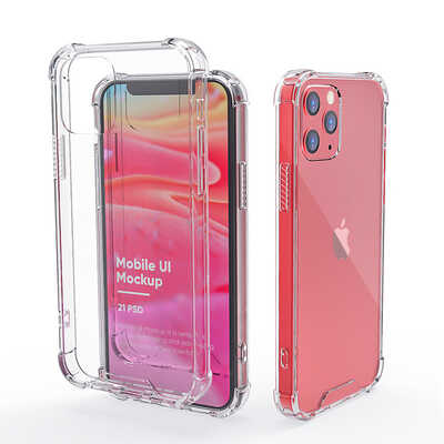 Wholesale transparent TPU case for new coming iPhone 12 Pro Max