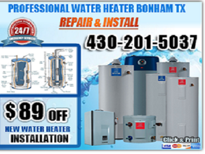 Water Heater Repair Bonham TX