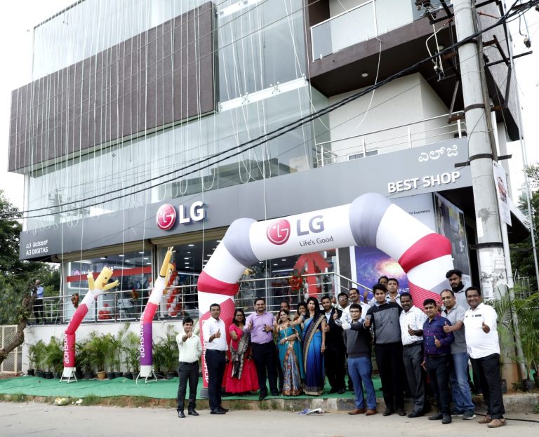 LG Electronics India Pvt Ltd, launches Brand Shop in Bangalore – Jakkur, to introduce its consumers to a new level of brand experience