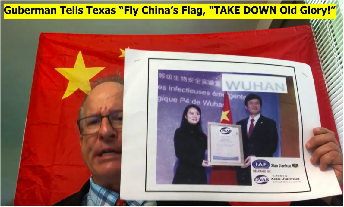 Daryl Guberman Reveals Details About Texas Company Overseen By China Being Told To Fly Chinese Flag in New Video