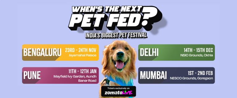 Pet Fed – India’s Biggest Pet FestivalCelebrates 10 Years of Pet Festivity in 4 Cities!