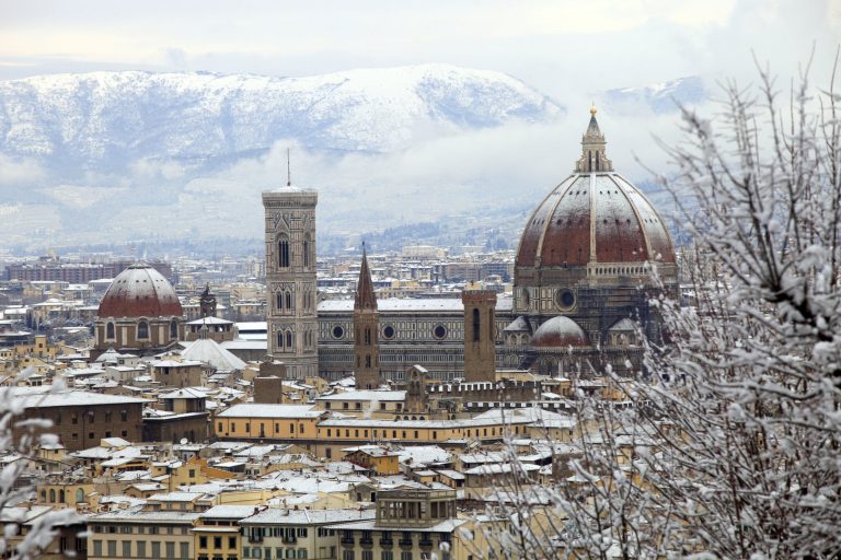 La nevicata straordinaria del 1 dicembre 1973 a Firenze
