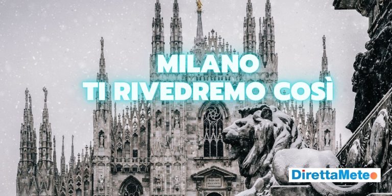 NEVE, Milano e la Val Padana, cosa sta succedendo