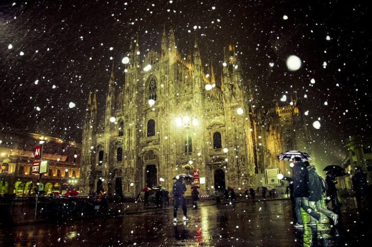 Meteo, Val Padana sommersa dalla neve dal 22 Gennaio