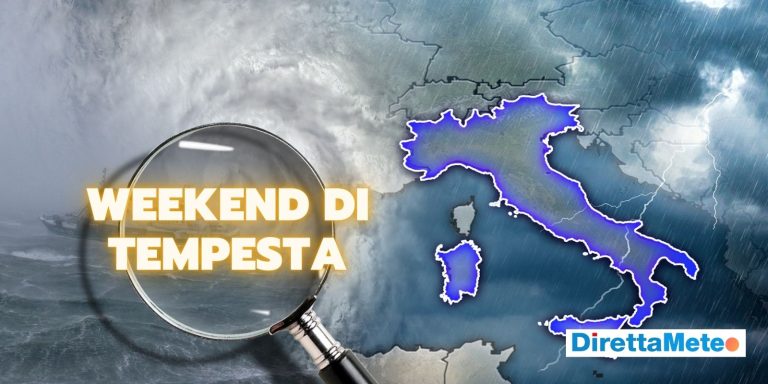 meteo-weekend:-maltempo-estremo-si-attenua-al-sud,-ma-peggiora-al-nord,-i-dettagli