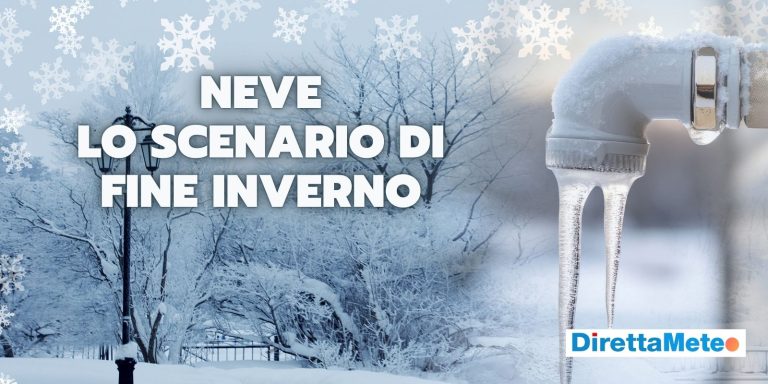 Meteo: nevicate in pianura, l’Inverno può riservare sorprese