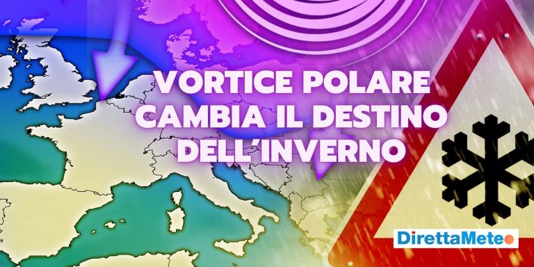 Meteo: il Vortice Polare rivoluziona l’inverno 2025, gli sconvolgenti effetti