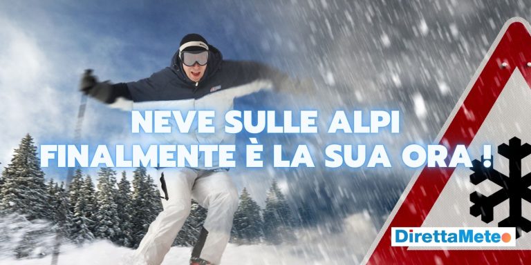 Meteo ALPI: da mercoledì si volta pagina, attese GRANDI NEVICATE
