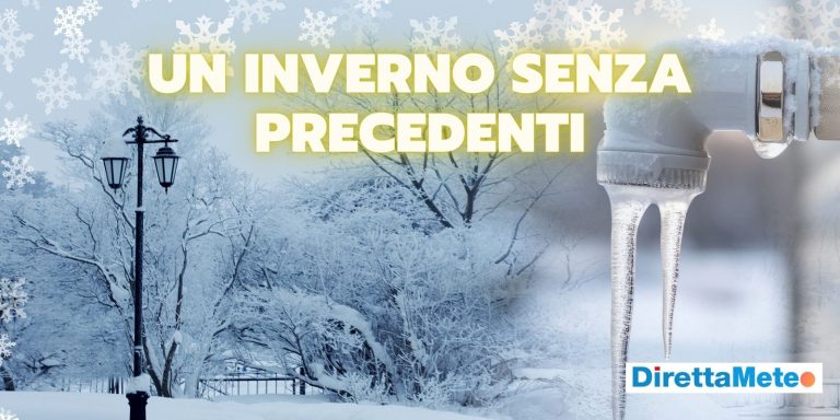 Meteo: un INVERNO senza precedenti, gelo e neve senza confini