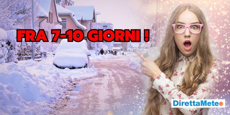 Meteo, FOCUS sulla prossima settimana: ritorno di NEVE e FREDDO, i dettagli