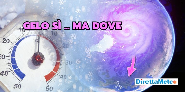 Split del Vortice Polare: GELO sì, ma dove