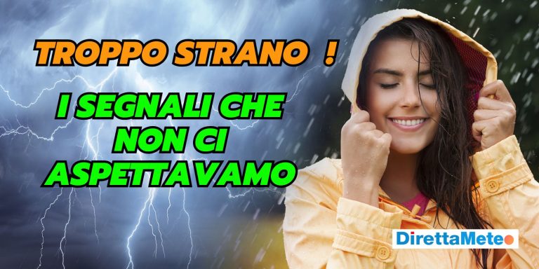 Meteo di metà Febbraio: strani segnali, sta cambiando tutto