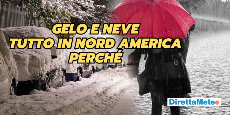 Meteo: il GELO del Nord America verso l’Europa? Cosa non funziona
