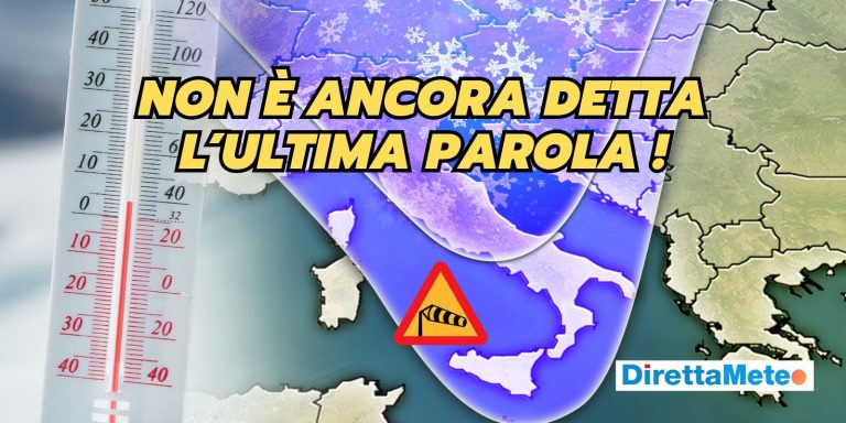 Meteo: rischio colpo di coda invernale, l’anomalia che potrebbe portare un’ondata di gelo