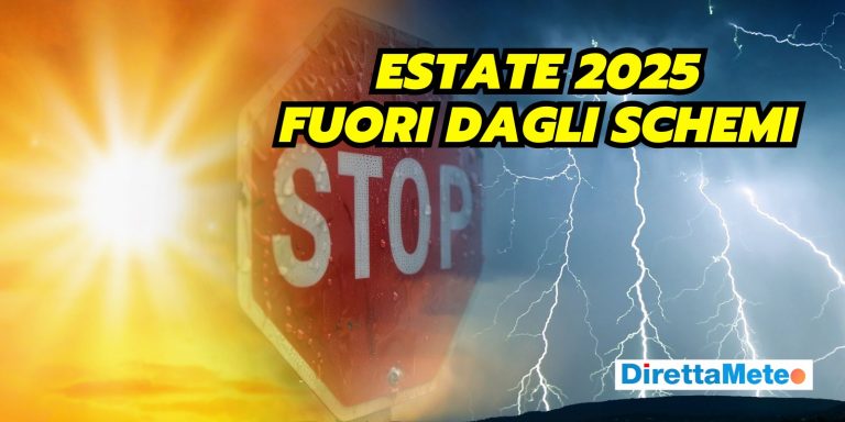 Meteo Estate 2025 fuori dagli schemi: tra caldo estremo e temporali violenti