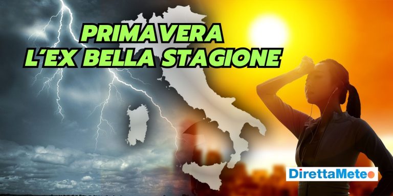 Primavera 2025: tra caldo anomalo, sbalzi termici e rischio di eventi meteo estremi