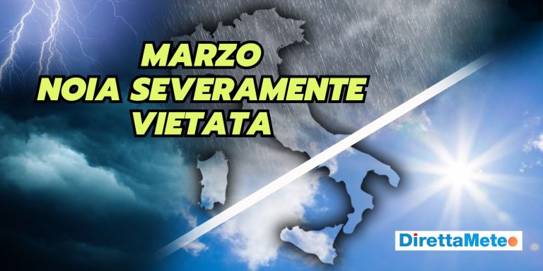 Meteo prossime settimane: Italia tra freddo, instabilità e un possibile ritorno dell’Inverno