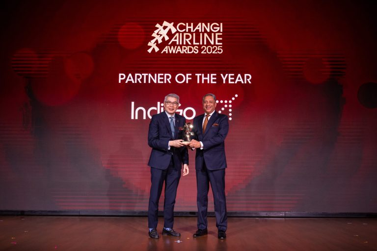 Changi Airport Group Names India-headquartered Airline IndiGo as ‘Partner of the Year’ at Changi Airline Awards 2025