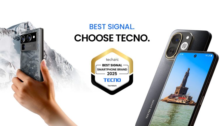 TECNO Ranked #1 in Smartphone Connectivity- Best Signal, Choose TECNO