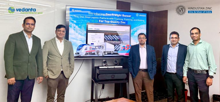 Hindustan Zinc Revolutionizes Metal Logistics with Digitally Enabled Zinc Freight Bazaar