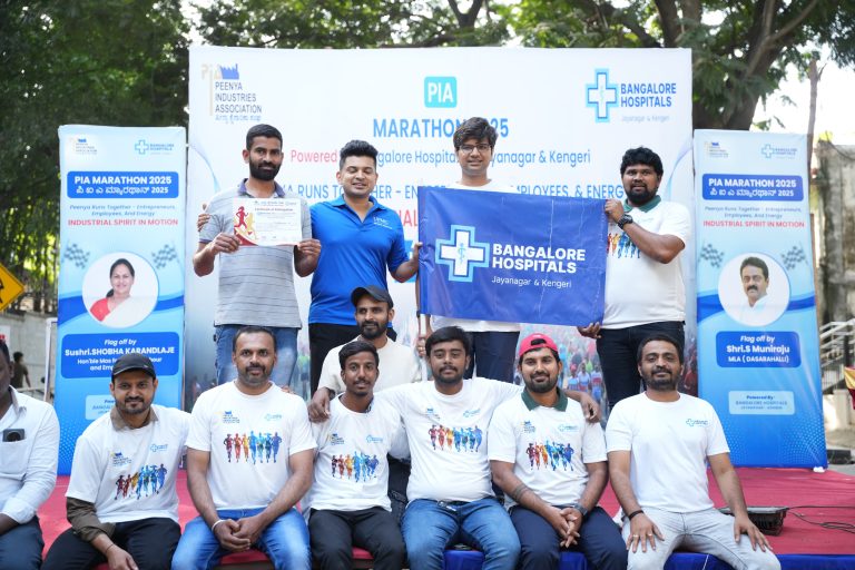 Bangalore Hospitals Organize PIA Marathon 2025 to Promote Employee Health Awareness
