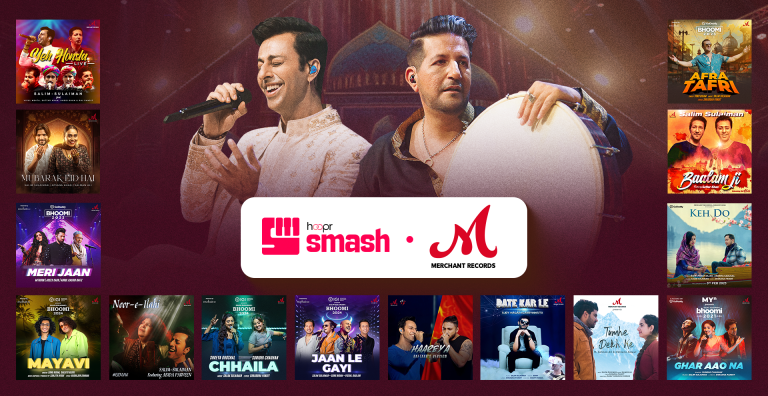 Hoopr Smash Partners with Merchant Records to Add 450+ Tracks by Salim–Sulaiman to Its Growing Licensing Marketplace