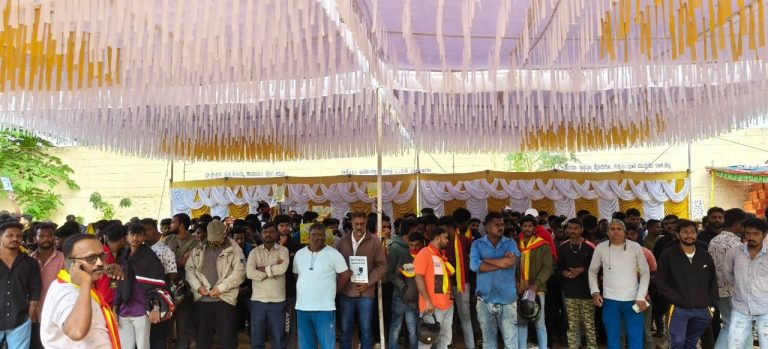 No Income, No Food, No Future: 1000 Bike Taxi Riders from Mysore Travel to Vidhan Soudha to Request for Government Support